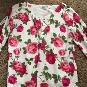HP 🎉🌷Floral Cardigan